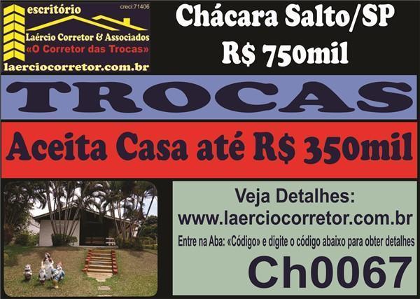 Chácara para Venda em Salto / SP no bairro Terras de Santa Rosa