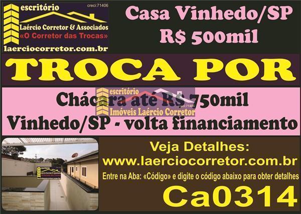 Casa para Venda em Vinhedo / SP no bairro Capela