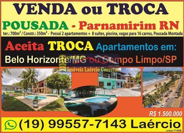 Pousada para Venda em Parnamirim / RN no bairro Cotovelo (Distrito Litoral)