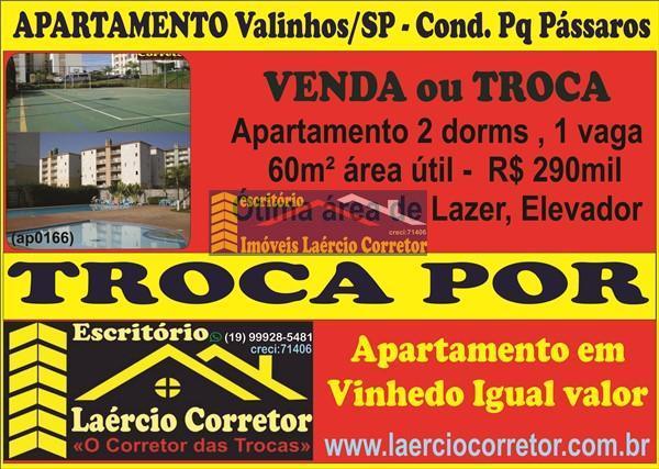 Apartamento para Venda em Valinhos / SP no bairro Ortizes