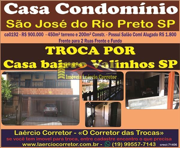Casa para Venda em São José do Rio Preto / SP no bairro Jardim Maracanã