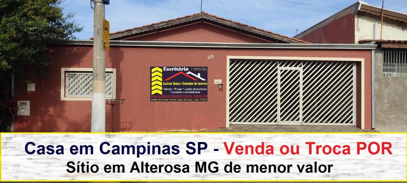Casa para Venda em Campinas / SP no bairro Jardim Santa Mônica