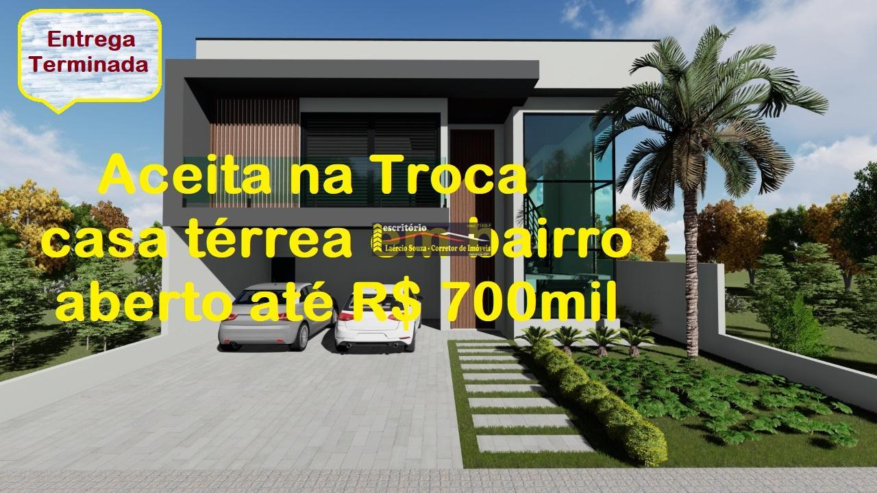 Casa Condomínio à Venda, Residencial Mont`Alcino, Em fase de acabamento, entrega Pronta, Aceita na Troca Casa até R$ 700