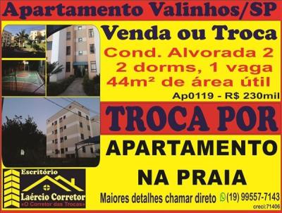 Apartamento para Venda, em Valinhos, bairro Parque das Colinas, 2 dormitórios, 1 banheiro, 1 vaga