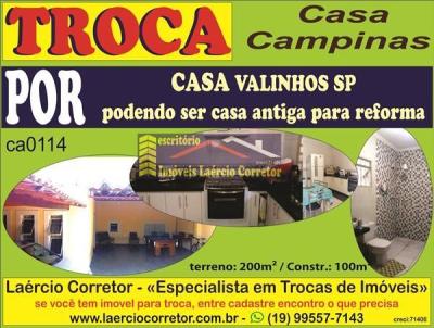 Casa para Venda, em Campinas, bairro Parque das Indústrias, 3 dormitórios, 2 banheiros, 1 suíte